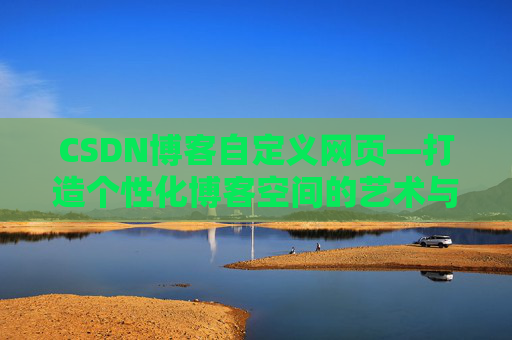 CSDN博客自定义网页—打造个性化博客空间的艺术与技巧